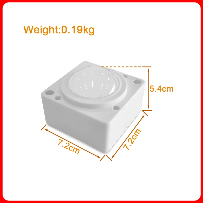 كرة التتبع المستديرة مقاس 2 بوصة، واجهة USB للماوس التي ينبعث منها ضوء LED تدعم توصيل نظام Windows Linux Android ولوحة مفاتيح عصا التحكم #6