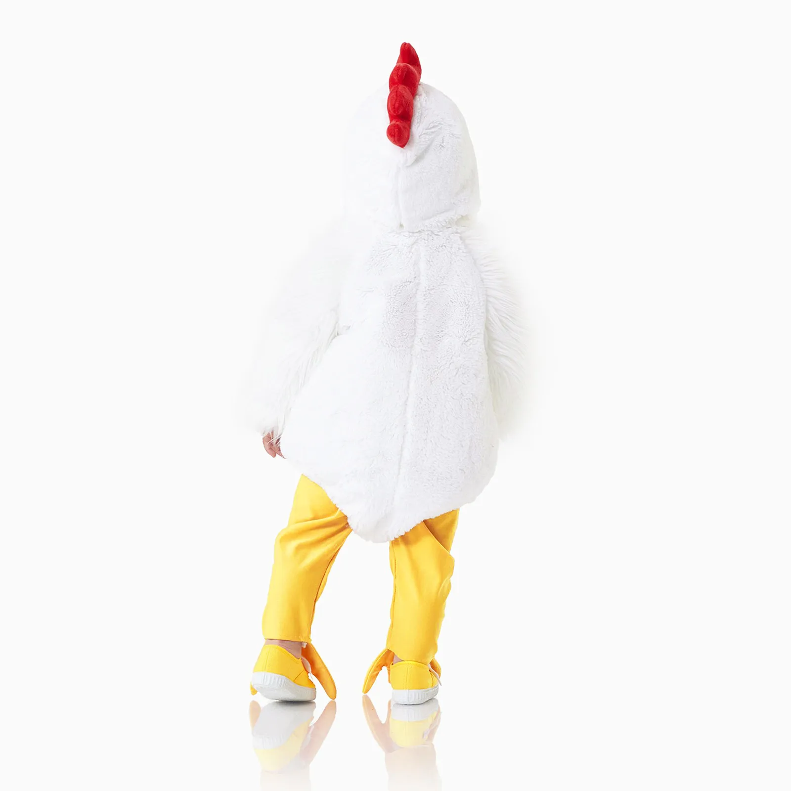 Disfraz de pollo para bebé, peleles de lana para niños y niñas, mono con zapatos, vestido elegante de Pascua para Halloween de 6M, 12M y 18M