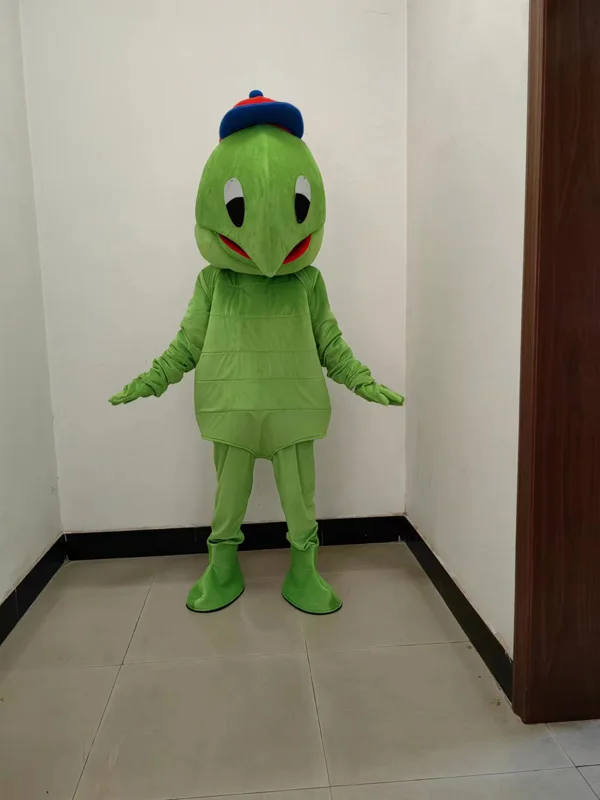 

New Version the happy turtle Mascot Costume Adult Birthday Party Fancy Dress Halloween Cosplay Outfits Clothing Xmas