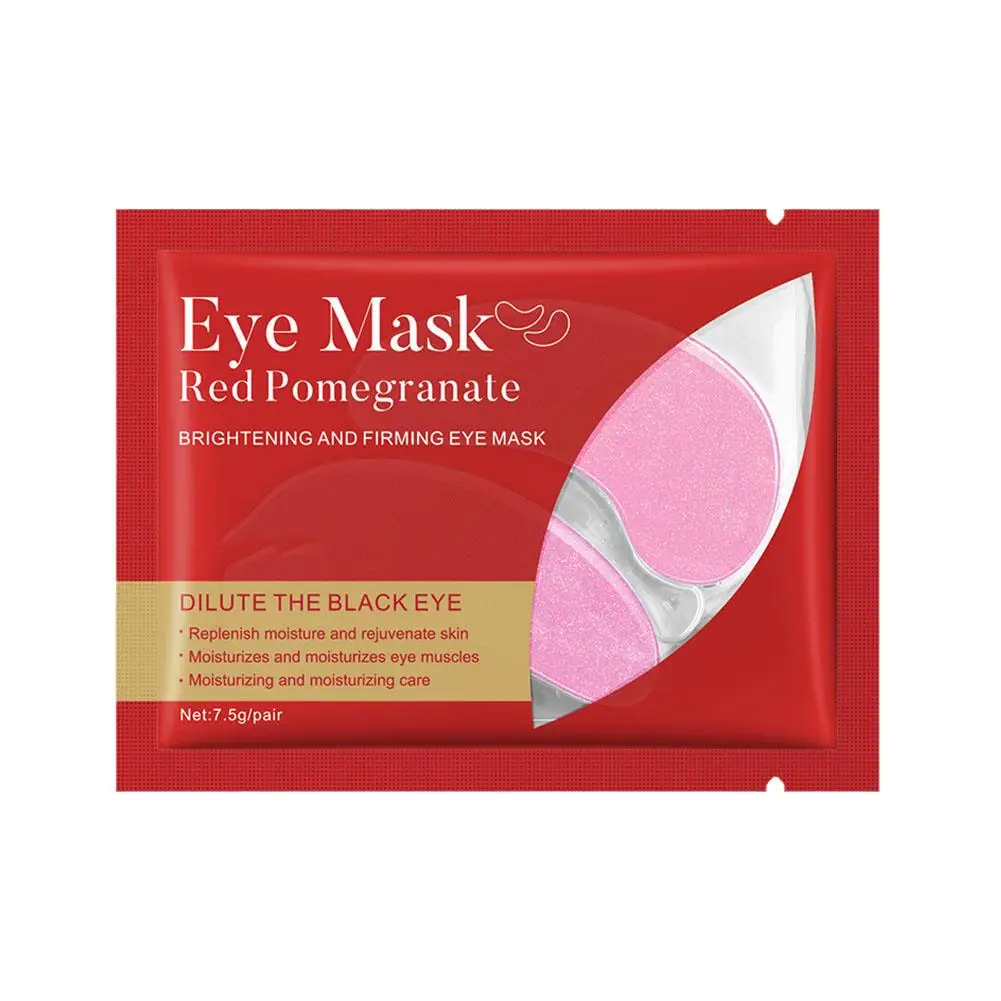 Goldene Augen maske feuchtigkeit spendende Augen maske entfernen Augenringe Aufkleber Haut polster Tasche Alter Pflege Gel Augen Anti x7v7