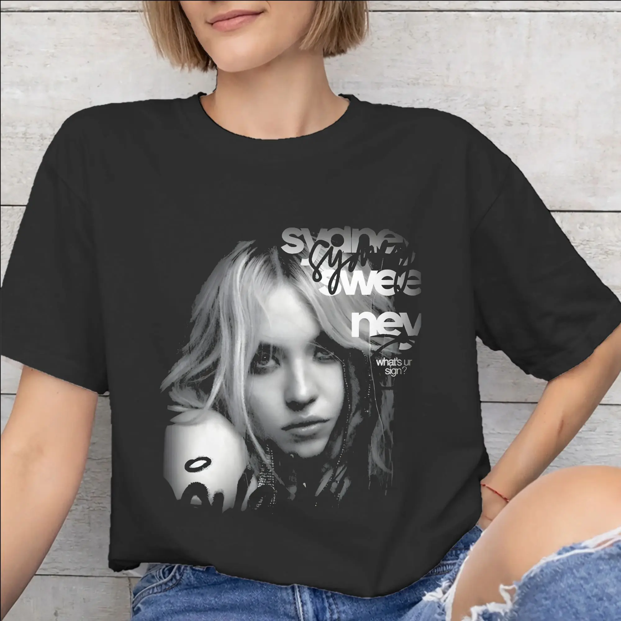 Cassie Howard Sydney Sweeney New Arrival T Shirts Men Women  100% Cotton  Tee Shirt Clothes