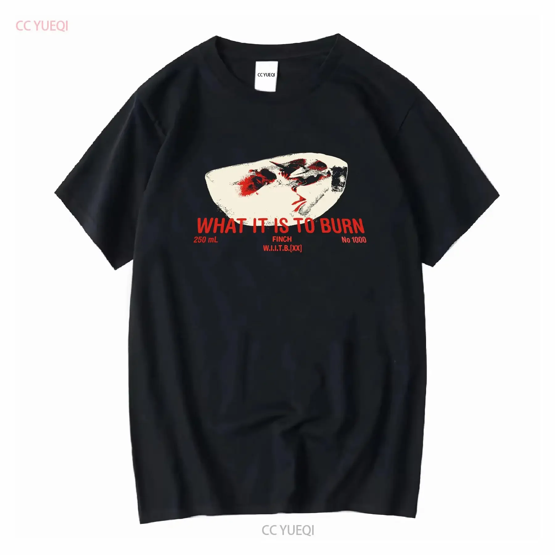 

ФИНЧ 2023, в ХЛОПК IT IS TO BURN TOUR sHIRT 20 юдов, размер с ремешком t CG696 винтажная стираная мужская мода Удобная слегка графика