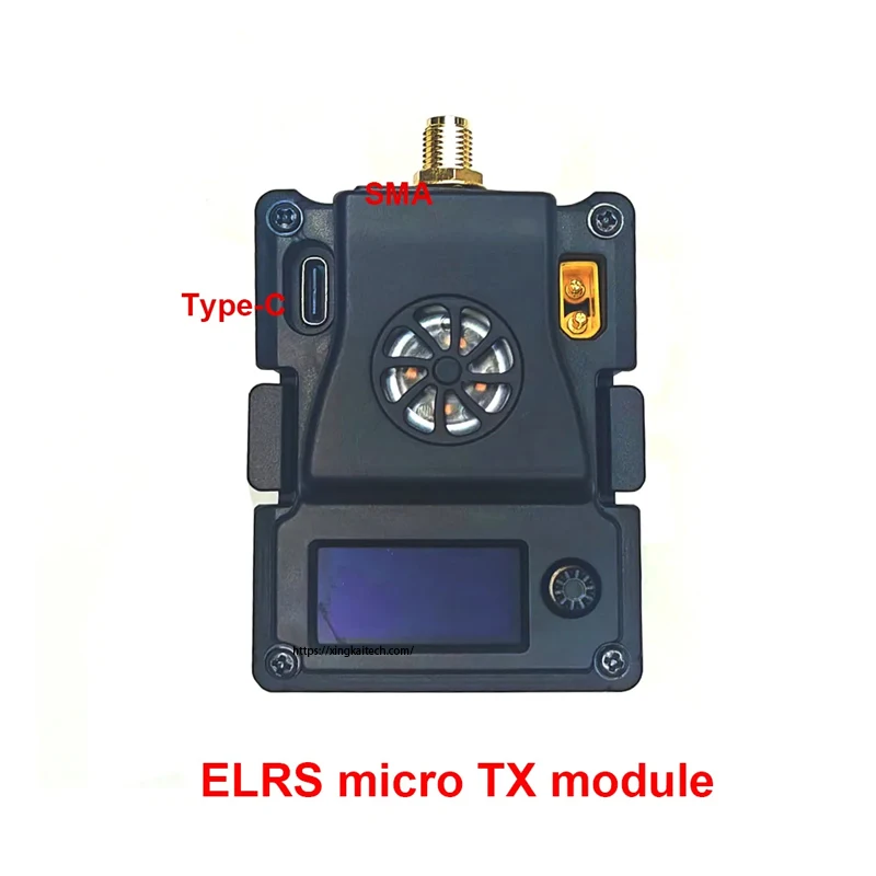 ELRS 433Mhz TX Module Transmitter Kit 360-560Mhz Optional Express Transmitter Nano for FPV Quadcopter Drone with Multiple Rotors