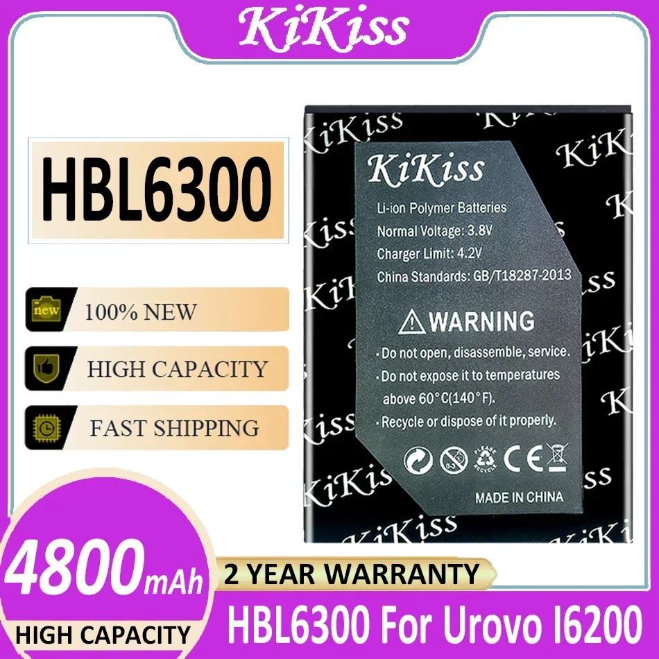 KiKiss Battery HBL3000 HBL6300 HBL6000 HBL9000S HBL6310 For Urovo i3000 PDA i6310i i6310B I6200 i6080 cBK2800 DBK2800