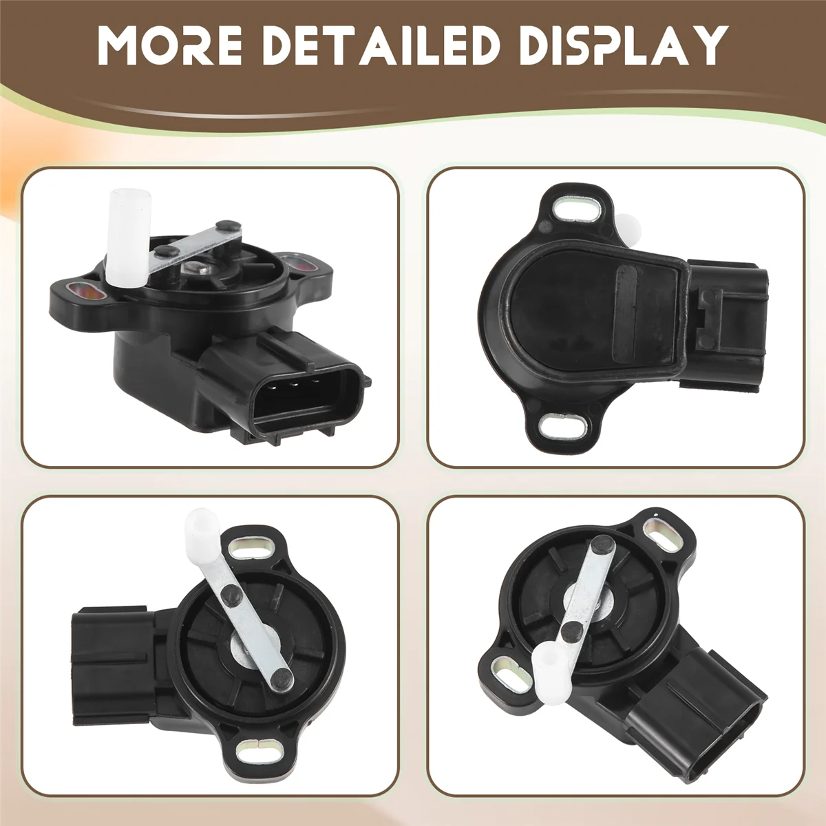 นวัตกรรมเซ็นเซอร์ควบคุมเท้าเร่งสําหรับมาสด้า 6 GY เซ็นเซอร์ Gaspedal