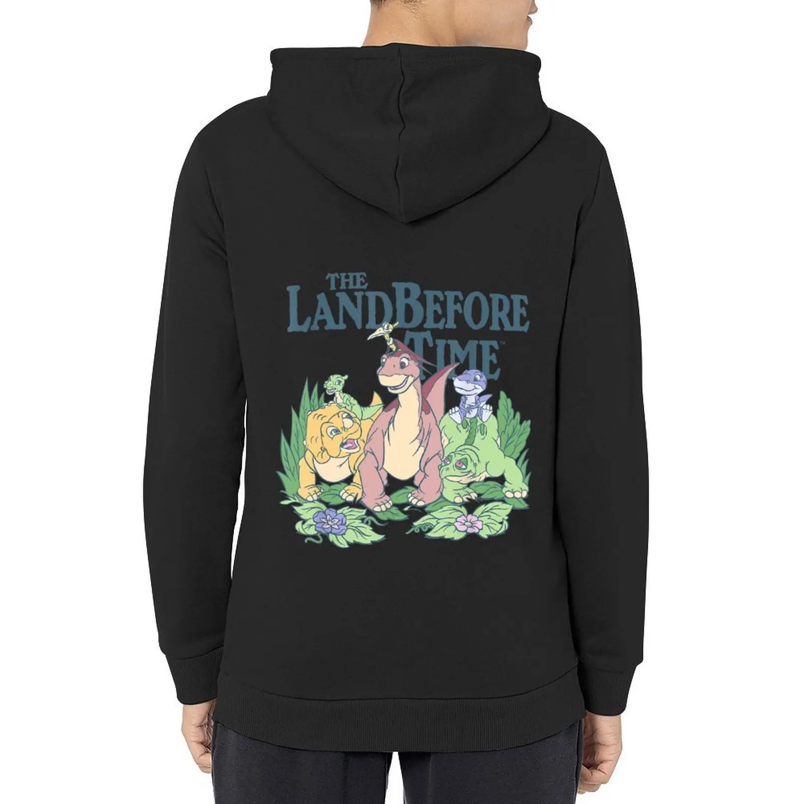 

The Land Before Time Pastel Dinosaur Friends Hoodie men's clothes men's coat graphic t shirts men mens designer clothes hoodie