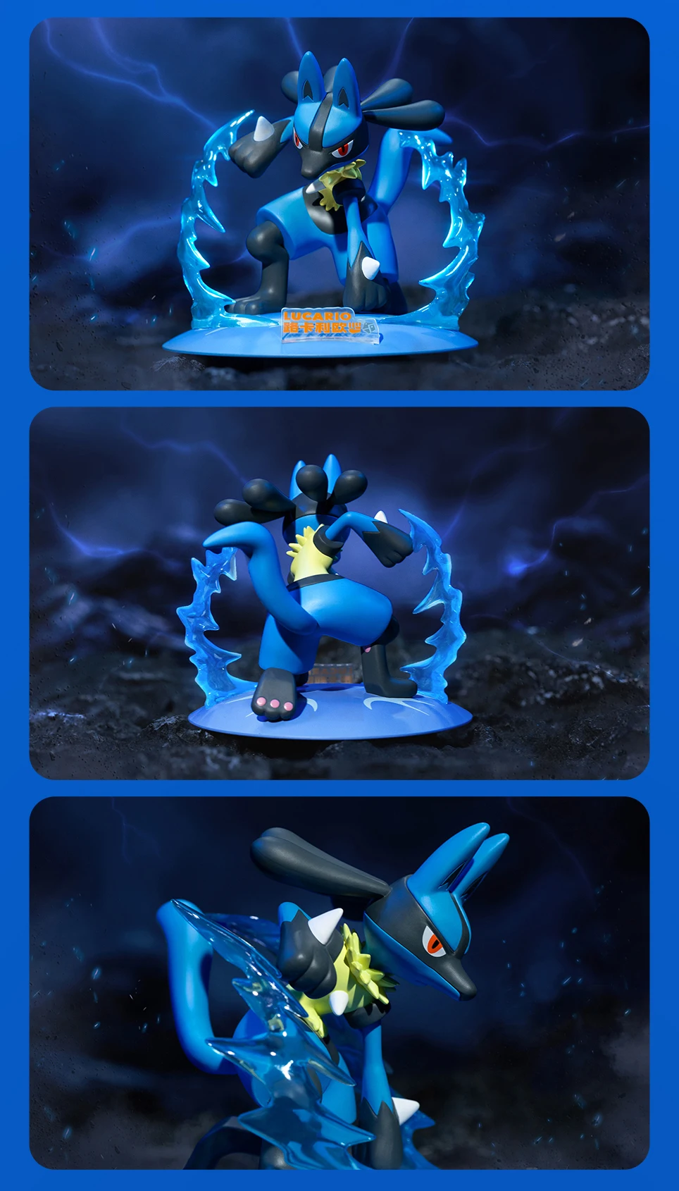 Originalprodukt Pokemon Anime Actionfiguren PIKACHU Mewtwo GENGAR SYLVEON LUCARIO Sammlerstücke Modell Ornament Spielzeug Geburtstagsgeschenk – Detail 37