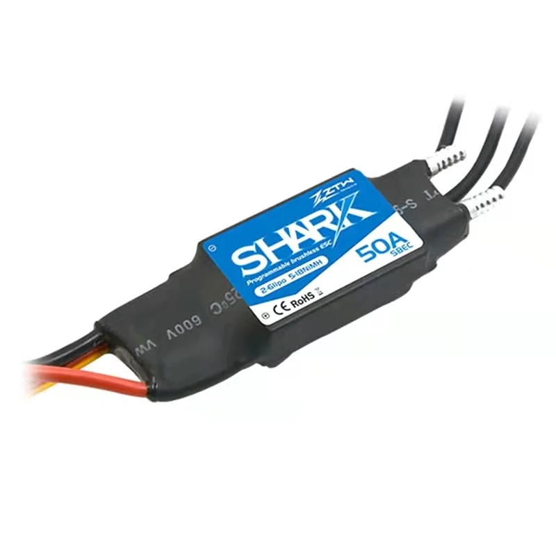 ZTW Zhongtwei 30A 40A 50A 60A 70A 80A ship model water-cooled two-way waterproof brushless ESC