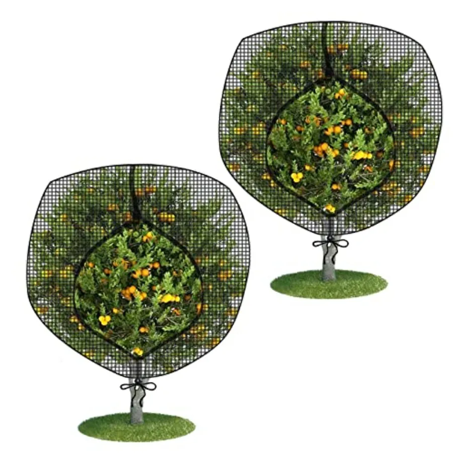 

Fruit Tree Netting Covers with Zipper to Protect from Squirrels and Birds Large Netting for Fruit Trees Net Protection,,' ', 2