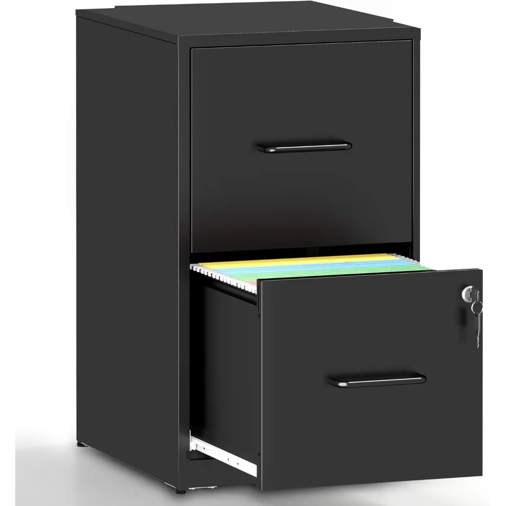 

Metal File Cabinet with Drawer Heavy Duty Home Office Steel Vertical Filing Lockable Cabinets for Legal/Letter Size,Assembly Req