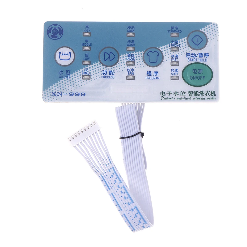 Universal Embedded Control Board Fuction Selection XN-999 Electronic Console For Automatic Washing Machine Keypad