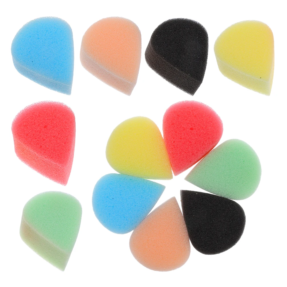 

12Pcs Kids Water Drop Face Paint Sponges High Density Art Supplies for Creative Makeover and Halloween Crafting