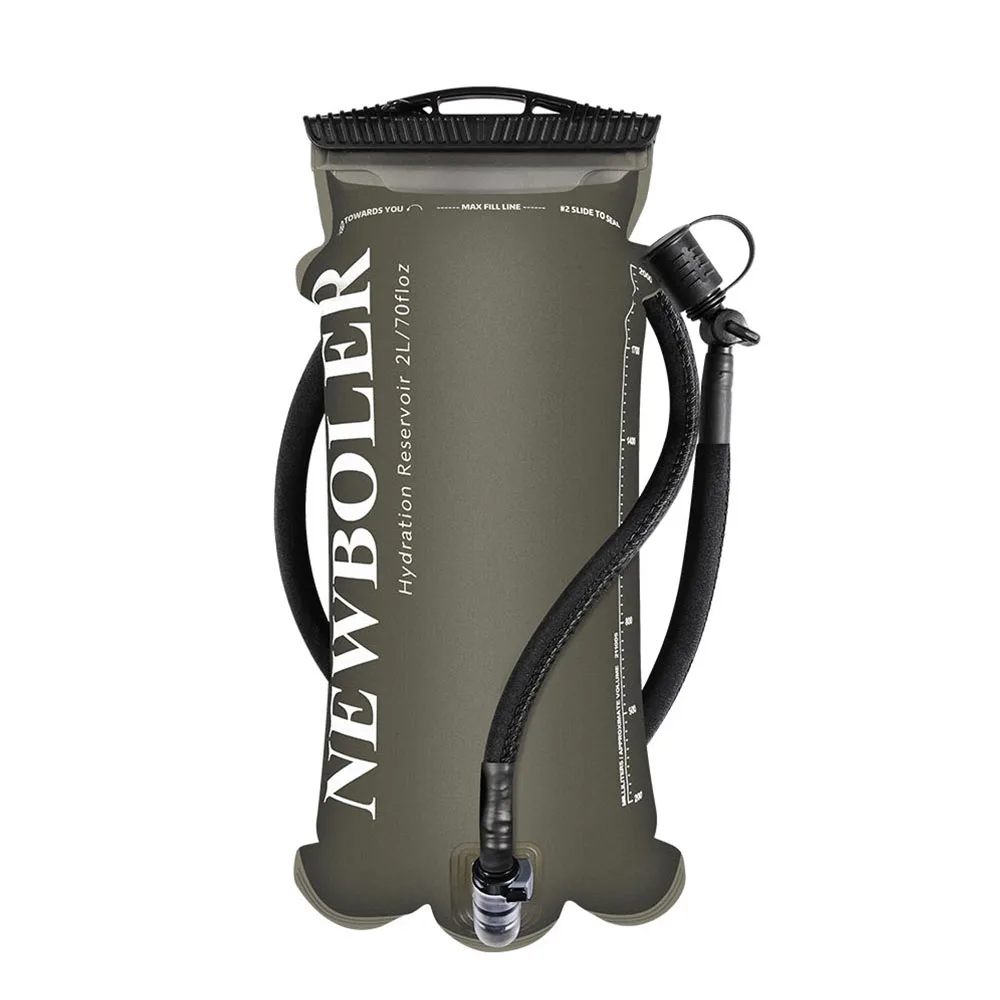 AliExpress NONE NEWBOLER 2L Outdoor Sport Camping Water Bladder Running Sport Bicycle Soft Water Bottle Folding TPU Soft Flask Water Bag