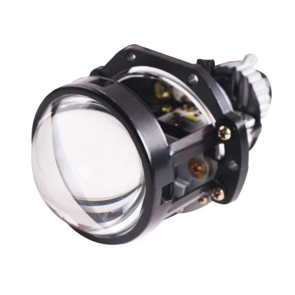 High Performance 2 Inch Bi LED Projector Lens with Devil Red Eye for Motorcycle Headlight Retrofits