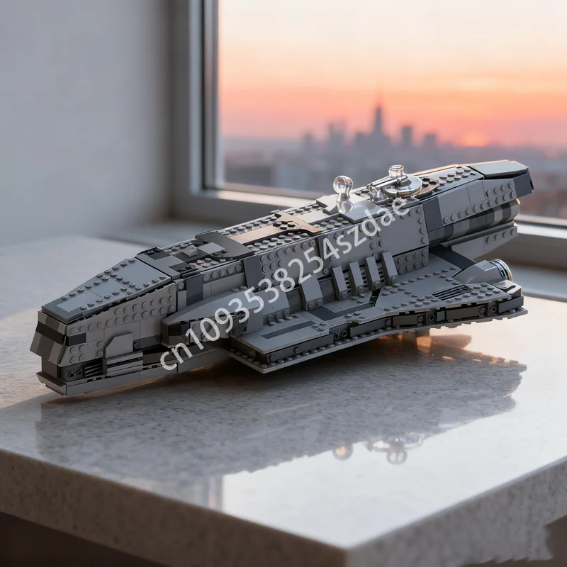 891 elementów MOC Playscale Imperial Gozanti Class Star Model Building Blocks Architektura Zabawka DIY Pomysł na Prezent Świąteczny Klocki Urodzinowe