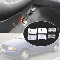 자동차 시트 패스너 레일 러너 클립 슬라이더 가이드 피스 VW 폴로 Mk3 6N 6KV 1994 - 1997 1998 1999 2000 2001 더비 액세서리