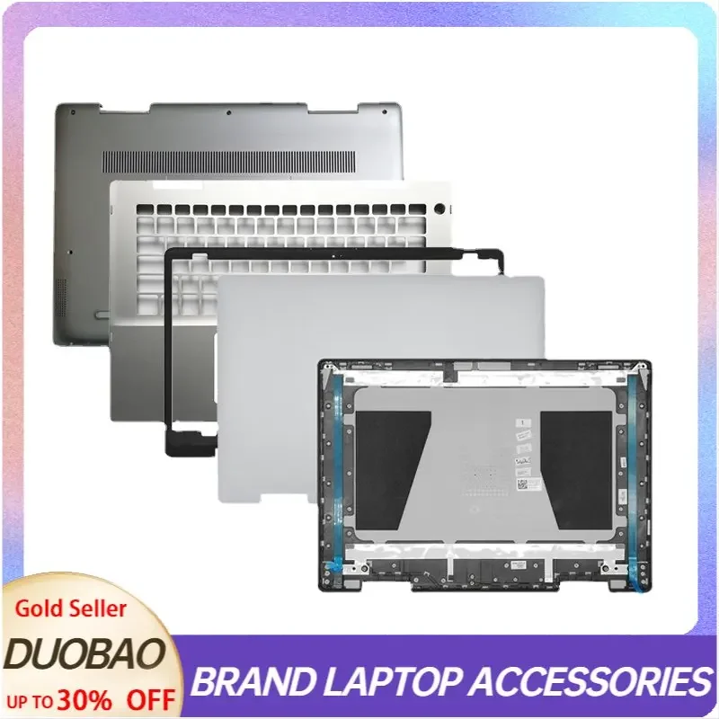 

New For Dell Inspiron 14 MF 5491 2 in 1 LCD Back Cover Bezel Palmrest Bottom Case Laptop Housing Cover 01K3JR 041KVJ 0637YH