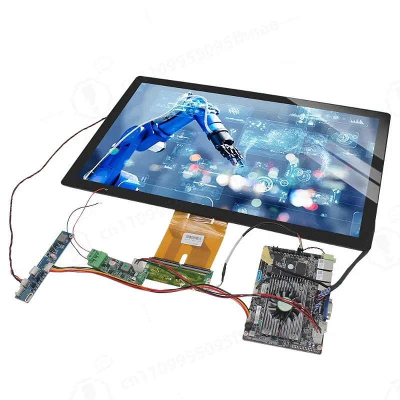 IP65 Industrial High Brightness LCD Monitor, 1000 Nits Sunlight Readable Multi‑Point Capacitive Touch Screen 10.1‑23.8 Inch