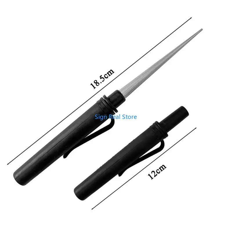 Hook Sharpener Hook File cho câu cá Hook Diamond File Sports Fishing Hook 41XB