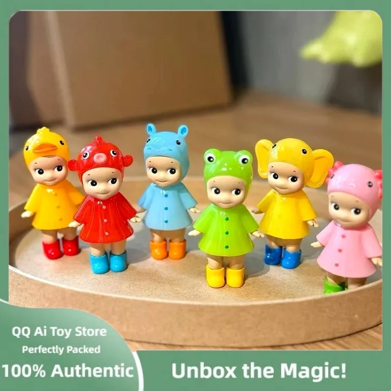 

Genuine Sonny Angel I Love Rainy Day Series Kawaii Blind Box Mini Figures Models Mystery Box Children Surprise Cute Gift