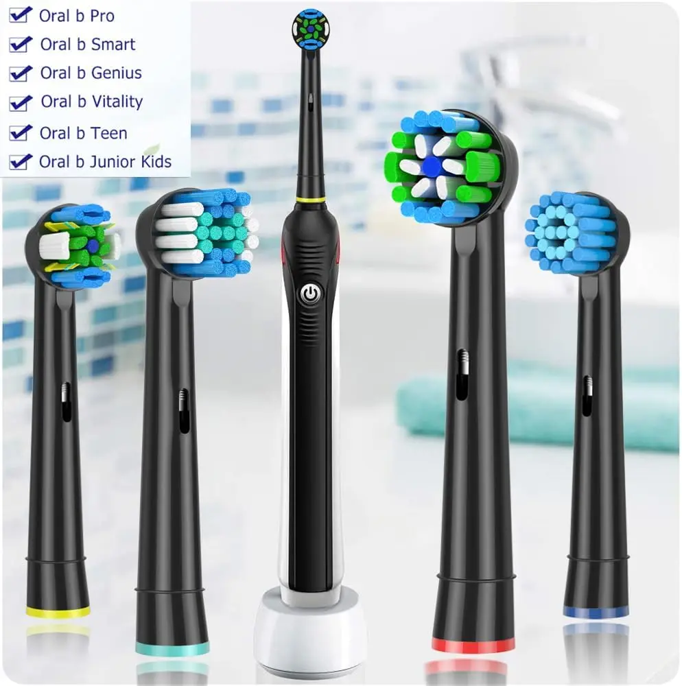 Zahnbürste Ersatz köpfe Nachfüllung für braun oral-b elektrische Zahnbürste pro1000 pro 3000 pro5000 pro7000 Vitalität Zahnseide Aktion – Detail 7