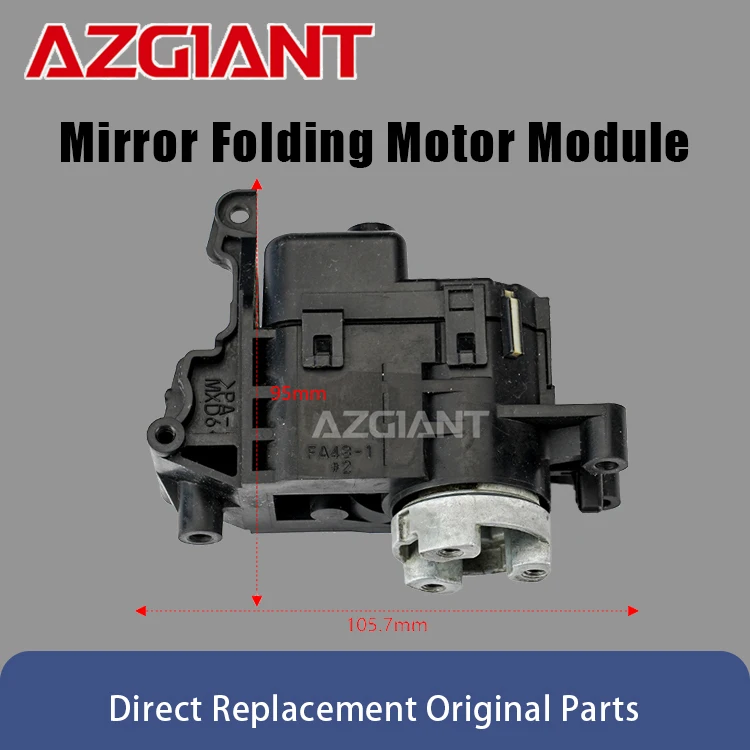 

AZGIANT Car Rearview Mirror Fold Motor Assembly For 2007-2011 Subaru X Left/Right Side Car Mirror Accessories