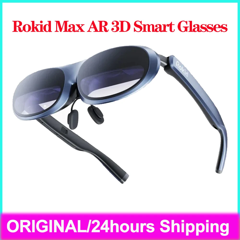 Rokid Max AR 3D Smart Glasses MAX Screen 50 FoV Viewing Device For Switch PS5 XBOX All-in-One Virtual Reality Glasses