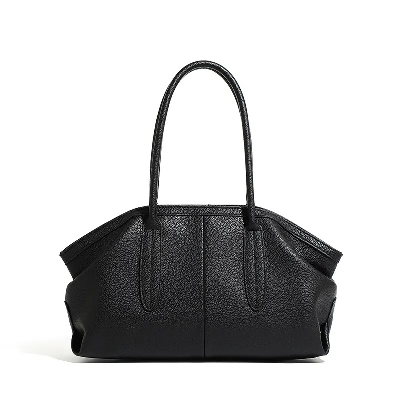 Retro shoulder bag light luxury versatile fashion underarm bag women's new retro simple handbag women