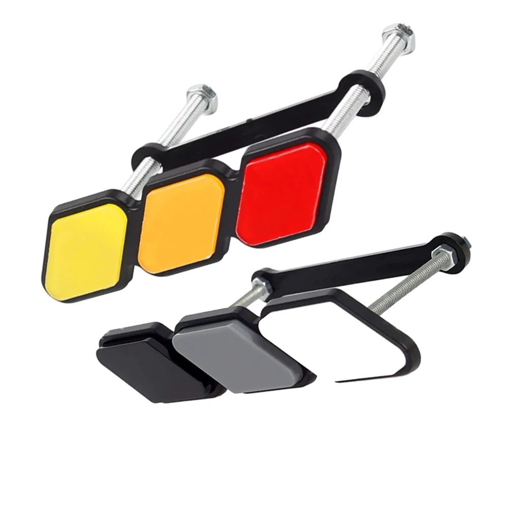 

Yellow Red Tri-Color Grille Badge Grille Badge Emblem ABS Grille Badge for Toyota Sequoia