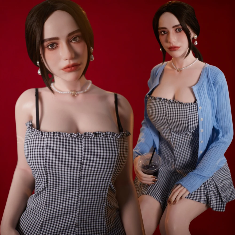 RENHEYUOU - Realistic Sex Doll 163cm Full Body Silicone Vaginal Anal Big Butt Male Sexy Toy Adult Toy Realistic Sex Doll Life