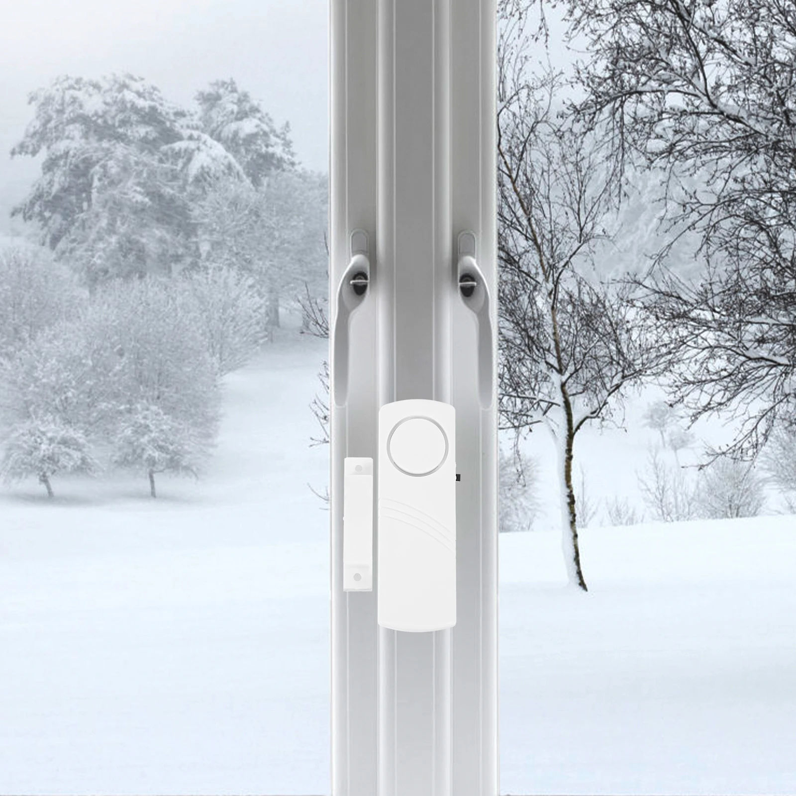 

Door Window Home Security Motion Chime Double Window Chime Adhesive Sensor Tape Easy Install