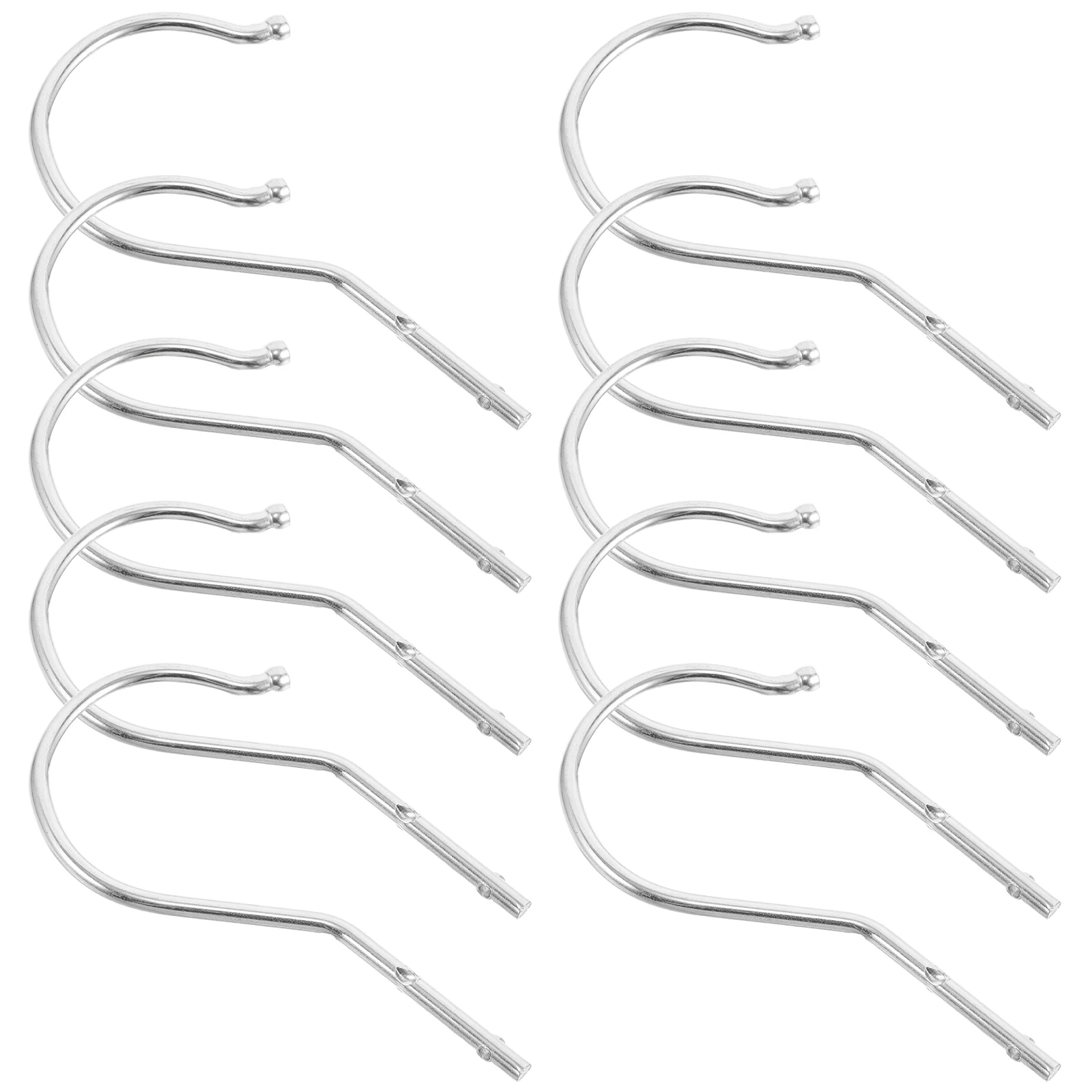 

10pcs Metal Hooks For Clothes Mannequin Display Closet Organization Coat Hooks For Clothes Hangers Jeans Clip Hangers