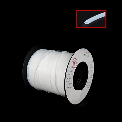 Imagen 2 del producto Tubo de PTFE ID 0,3-0,6-0,8-1-1,2.1,5-1,6-1,8-2-2,5-3-4 mm Manguera aislada capilar Tubo rígido Temperatura Resistencia a la corrosión