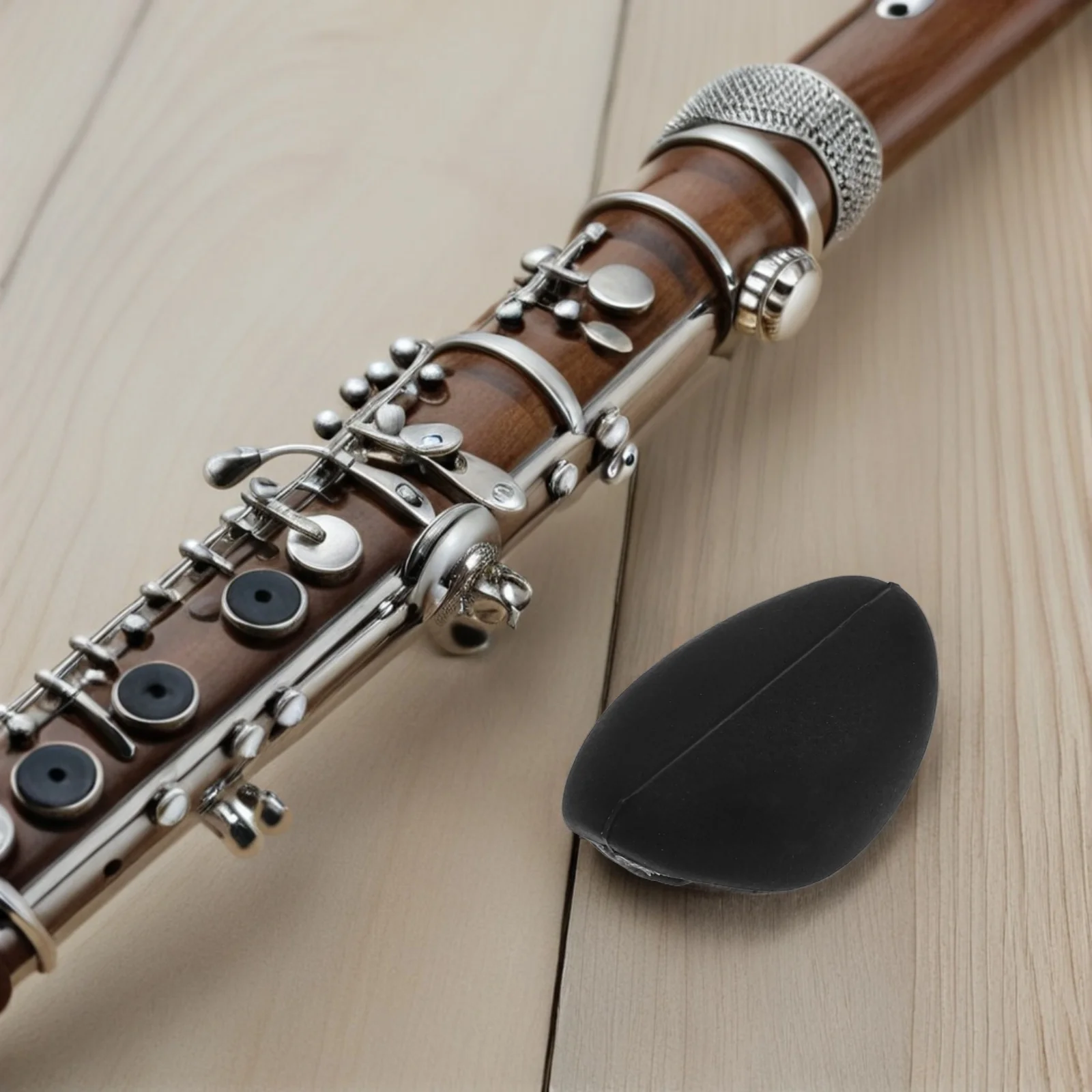 

3Pcs Flute Thumb Rest Silicone Pad Non-Slip Flexible Finger Protector for Left Hand Woodwind Instrument Accessories Finger