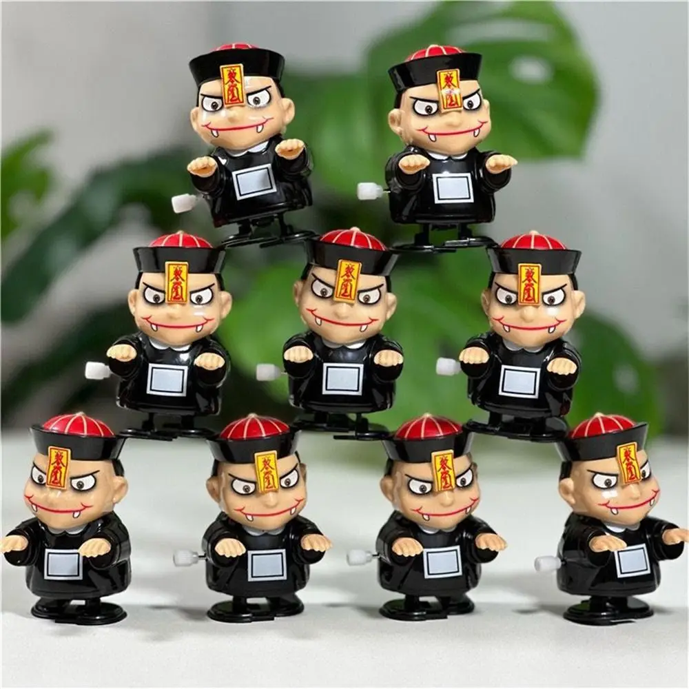 Creative Ghost Doll Wind Up Toys ABS Plastic Interesting Clockwork Zombie Funny Chinese Walking Zombies Toy Children Student