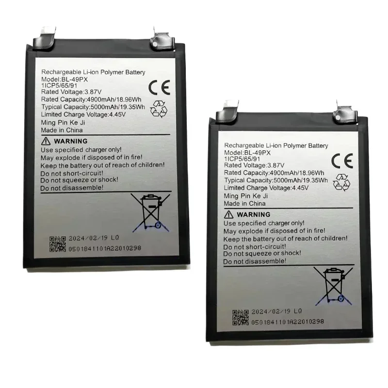 BL-49PX 3.87V 5000mAh Mobile Phone Battery for Infinix Note 30 Pro High Quality Replacement Batteries