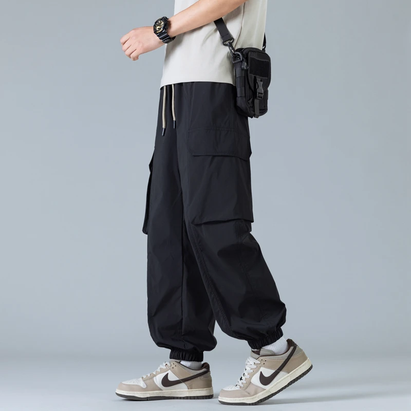 Picture 5: 2026 Summer Men's New Style Silk-Peak Pants - Casual Loose Fit Workwear Men's Pants