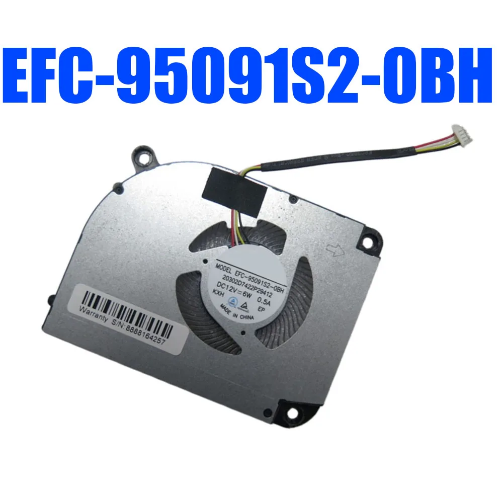 

For EFC-95091S2-0BH 20302D7422P29412 DC12V 6W 0.5A 4PIN 4Lines Laptop Cooling Fan New