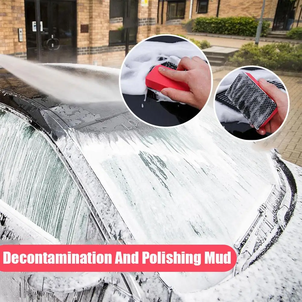 

Car Washing Sponge Car Cleaning Sponge Block Car Cleaning Car Washing Products Mud Polishing Tools And Decontamination W4W9