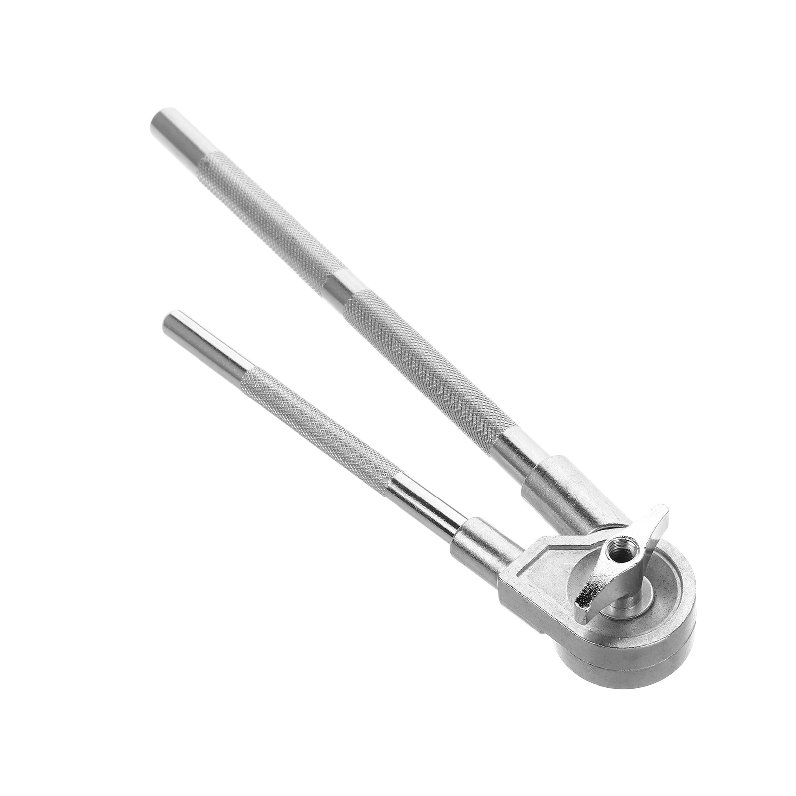 

Cowbell Stand Mount Bracket Clamp Expansion Drum Holder Silver Sturdy Metal Durable Percussion Instrument Compatible Drum Kit