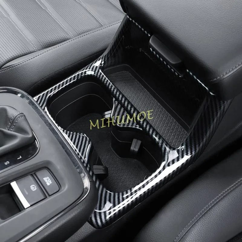 

Накладки на центральную консоль и держатель для стаканов из карбона для Honda CR-V CRV 2023 2024 2025