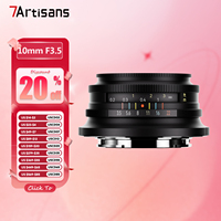 7artisans APS-C 10mm F3.5 Ultra-Wide-Angle Camera Lens for Humanities Photography with Sony E A7Rii Fujifilm X Nikon Z M43-mount