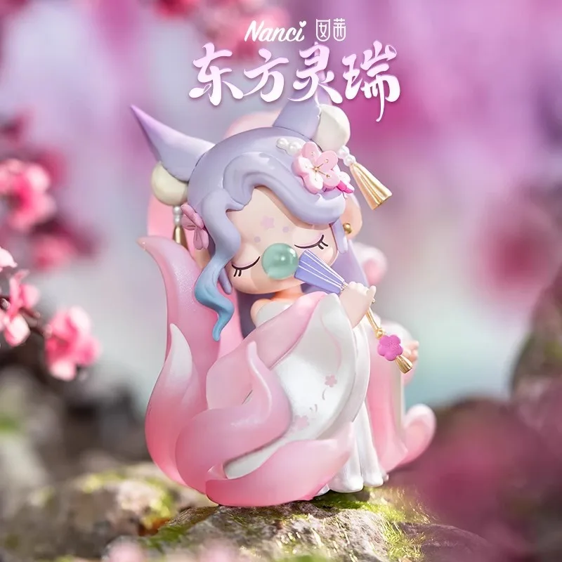 Genuine Nanci Oriental Linrui Series Blind Box Ancientry Figures Doll Cute Ornament Surprise Box Collectible Decoration Toy Gift