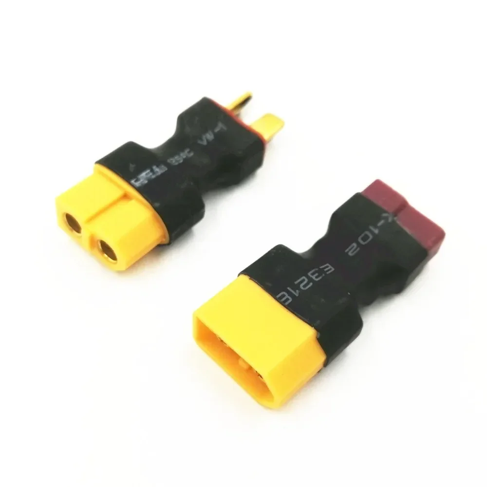 T hembra a XT60 macho T macho enchufe a XT60 hembra Adaptador 1 unidad para helicóptero RC Quadcopter LiPo conector de batería