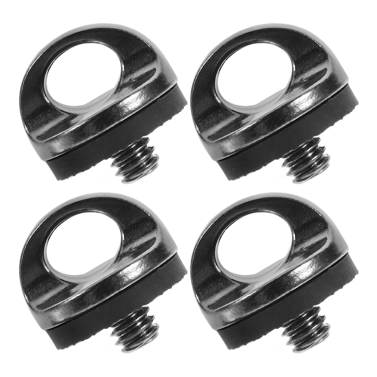 

4pcs Camera Screw Tripod Quick Release Plate Durable Ring Mounting Bracket Anti-Slip Security Easy Carry Fixing Screws