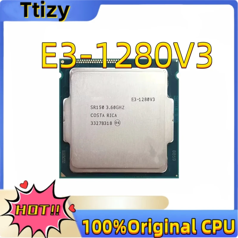 Intel Xeon E3 1280 V3 3.6GHz 4-Core CPU Processor LGA 1150