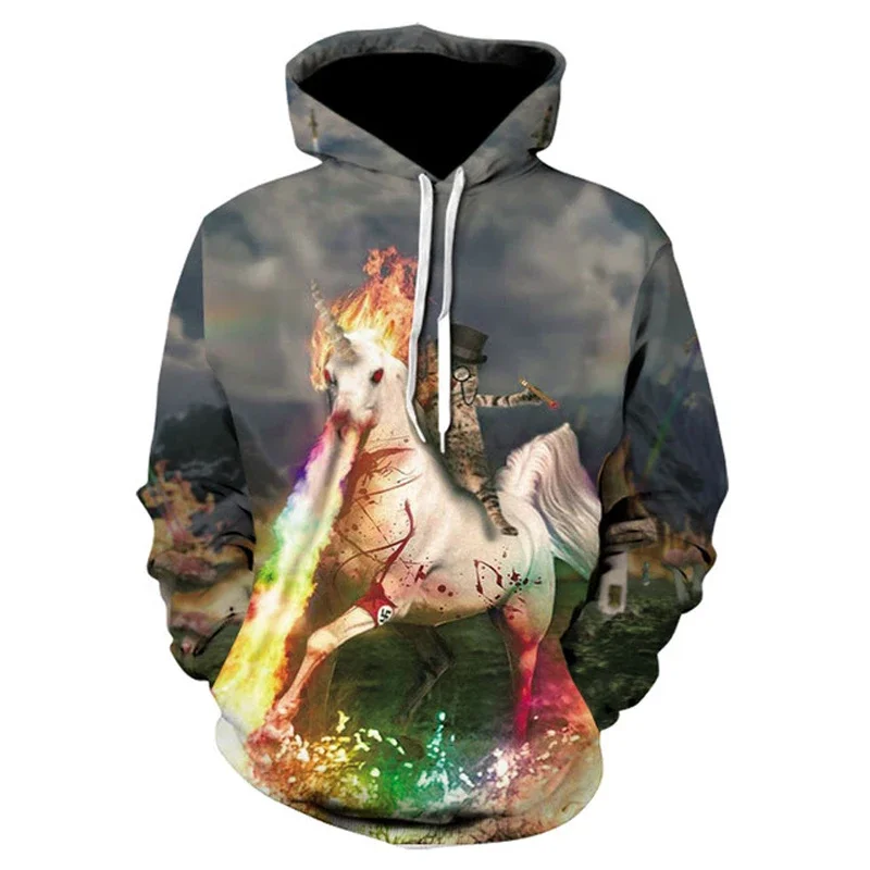 

Rainbow Horse Fashion Style 3D Printed Hoodies Unisex Pullovers Hoodie Casual Sweatshirts Street Top Tracksuit