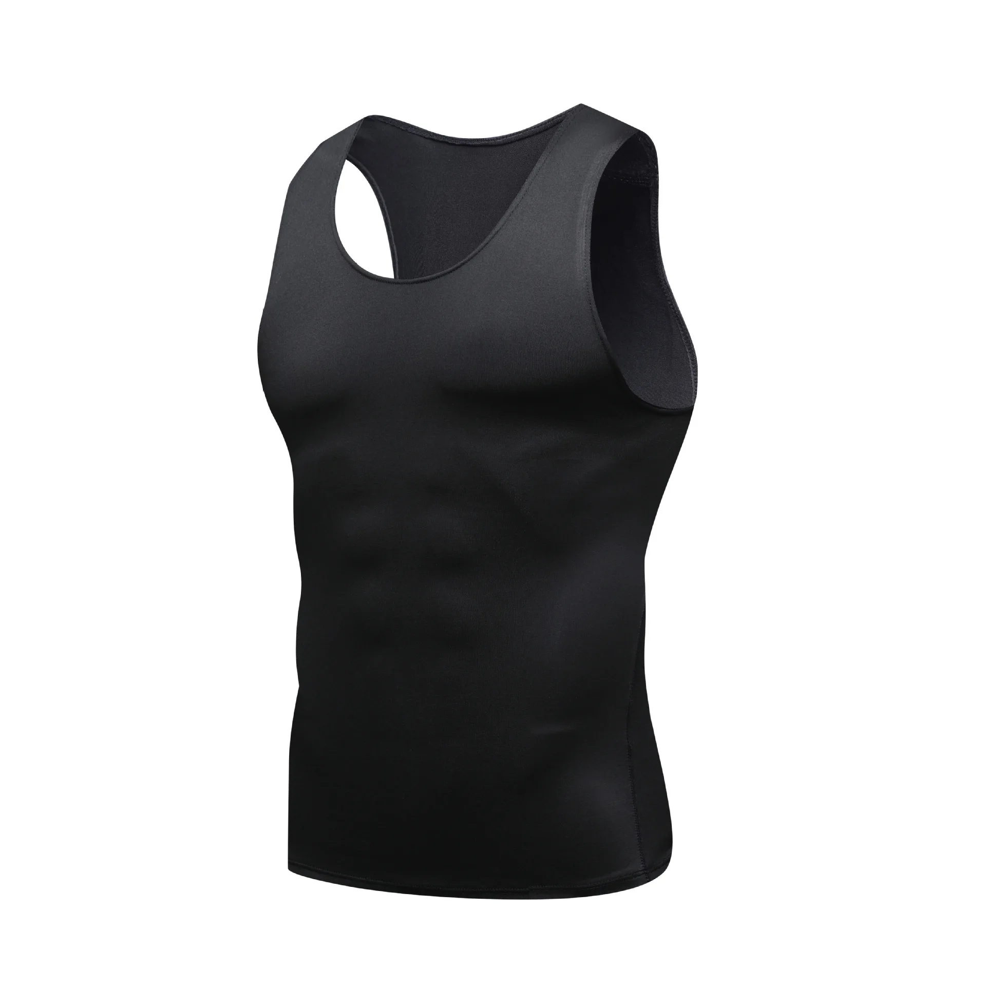 Camisetas de Compressão Masculinas 2026: Colete Modelador Redutor de Abdômen e Barriga, Cinta Modeladora para Treino e Fitness