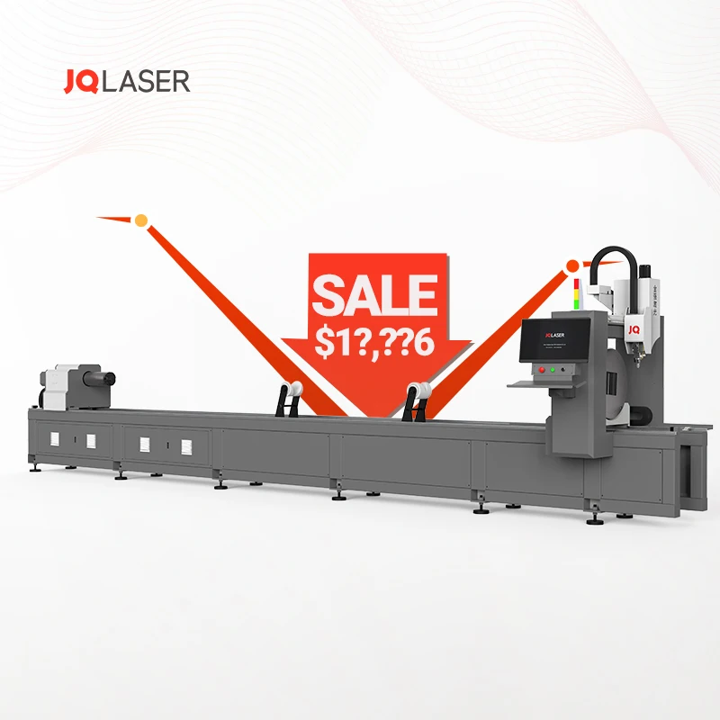 

Professional 6m Pipe Laser Cutter 1.5Kw 2Kw 3Kw Automatic Ss Metal Tube Laser Cutting Machine