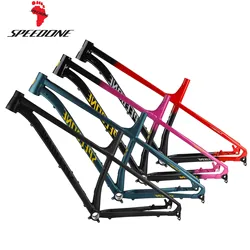 Bicycle Frame Aluminum 29 MTB Frame 29er 148mm Tapered for Endurance Racing Gradient Color Boost Mountain Bike Frame